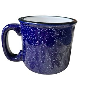 Speckled Blue Ceramic Mug